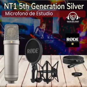 microfono de estudio nt1 5th generation silver