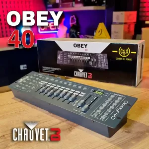 controlador dmx chauvet obey 40