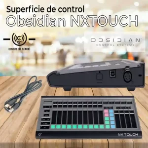 superficie de control obsidian nxtouch