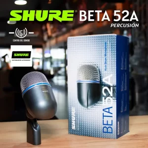 beta 52a micrófono de bombo shure