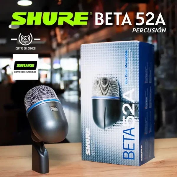 beta 52a micrófono de bombo shure