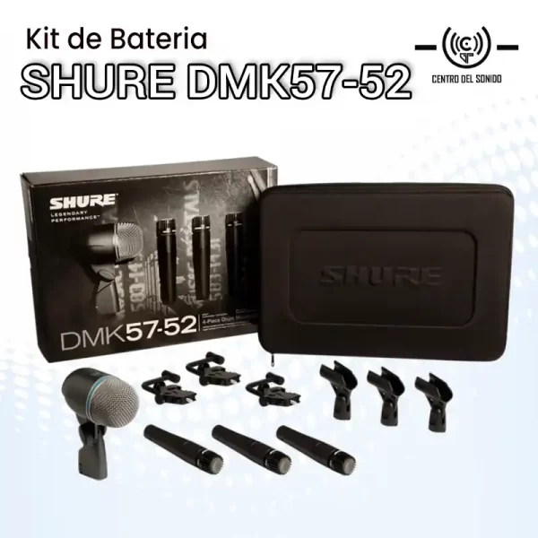 kit de bateria shure dmk57 52