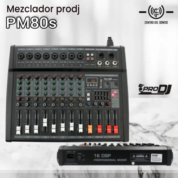 mezclador prodj pm80s