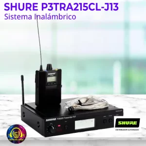 shure p3tra215cl sistema inalámbrico