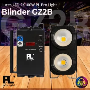 blinder gz2b led 2x100w ww pl pro light