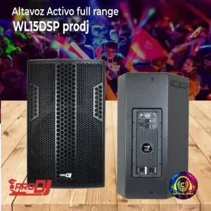 altavoz activo full range wl15dsp de pro dj