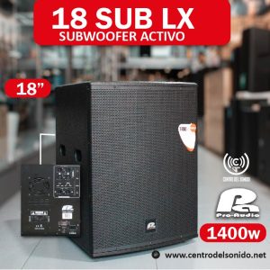 subwoofer 18sublx