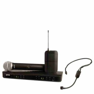 combo inalambrico de un mic de mano shure blx1288/p31