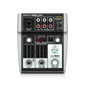 mezclador de audio behinger 302usb