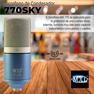 microfono de condesador 770sky