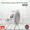 8128 altavoz de techo de rango completo de 8 pulgadas