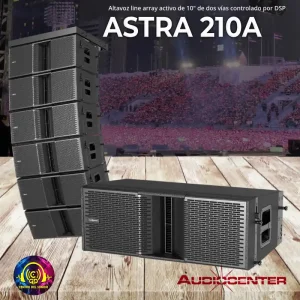 astra 210a altavoz line array activo de 10" de dos vías controlado por dsp