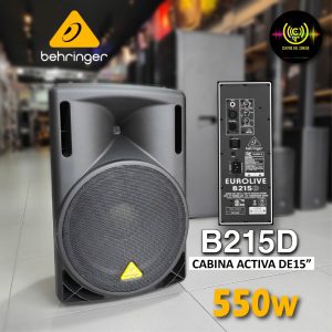 cabina activa b215d behringer