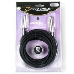 cable xlr accu cable xl 25 7.5mts