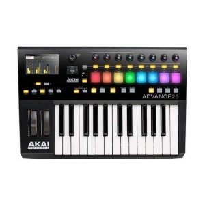 controlador midi akai advance25