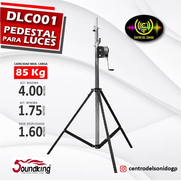 dlc001 pedestal para luces soundking