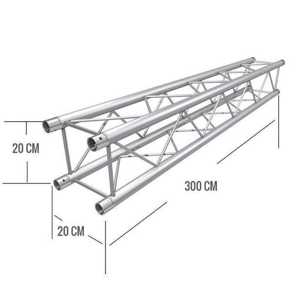 tramo cuadrado de 3 metros cosmic truss f24300