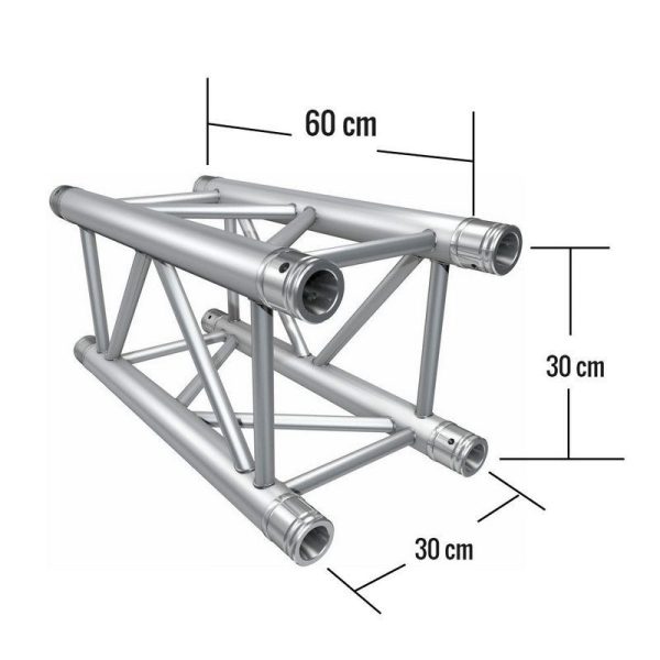 tramo cuadrado de 60 cm f34060 cosmic truss