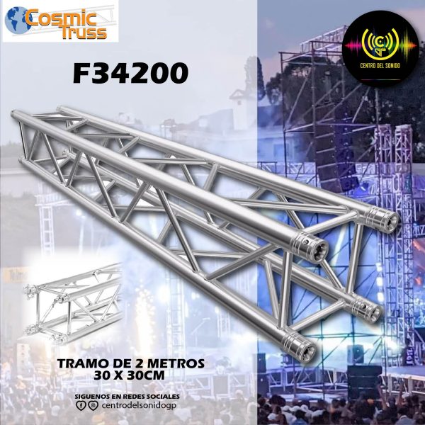 tramo 30x30 de 2m f34200 cosmic truss (copia)