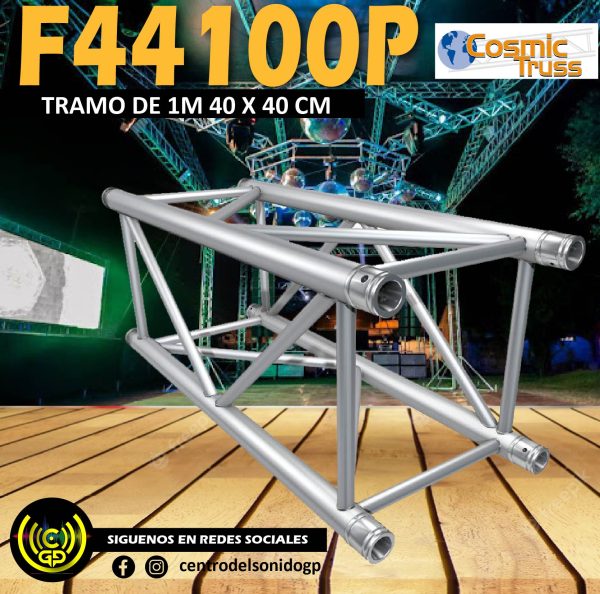 tramo 40x40 de 1m f44100p cosmic truss (copia)