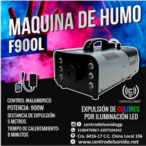 maquina de humo f900l pl pro light