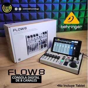 mezclador digital behringer flow 8