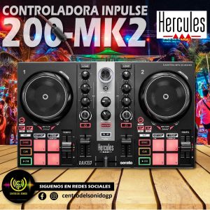 hercules djcontrol impulse 200 mk2