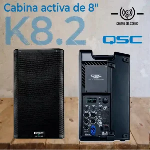 cabina activa de 8" k8.2