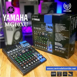 yamaha mg10xu mezcladora analoga 10 ch efectos (copia)