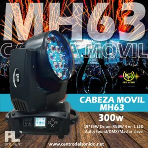 cabeza movil mh63 pl pro light