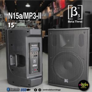 cabina activa n15a/mp3 ii beta 3 800watt bluetooth