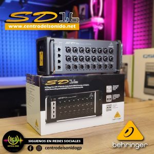 snake digital para consolas digitales behringer sd16