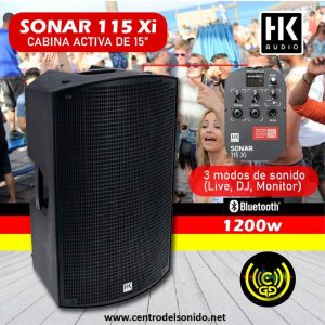 cabina activa sonar 115 xi hk audio 1200w