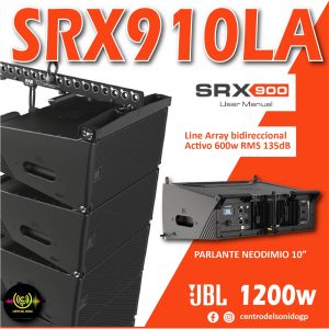 jbl srx910la line array activo 600w 135db