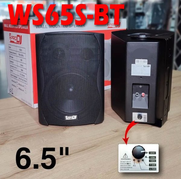 parlantes ambientales 6.5 ws65s bt prodj