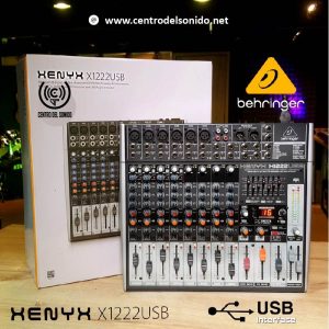 mezclador behringer x1222usb