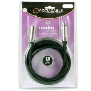 XL-12 CABLE MICRÓFONO XLR 3.5M ACCU CABLE