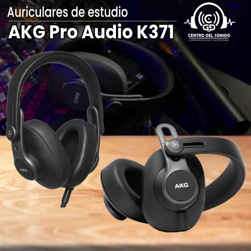 auriculares de estudio akg pro audio k371