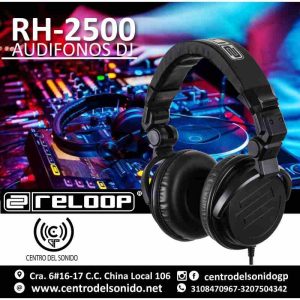 audífonos dj rh 2500 reloop