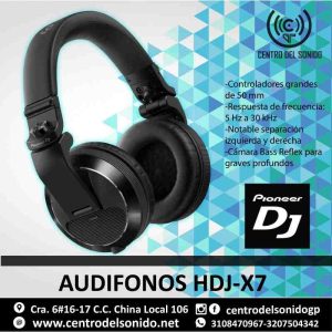 audífonos hdj x7 pioneer dj