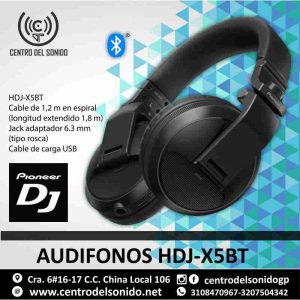 audifonos pioneer hdj x5bt k/xegwl