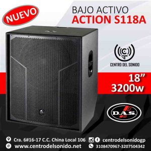 bajo activo s118a das 3200w