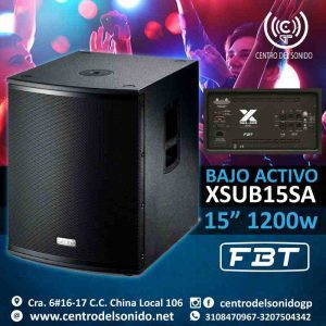 bajo activo x sub15sa fbt