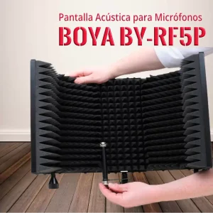 pantalla acústica para micrófonos boya by rf5p