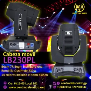 cabeza movil lb230pl