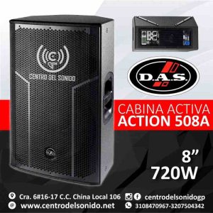 cabina activa das action 508a 720w