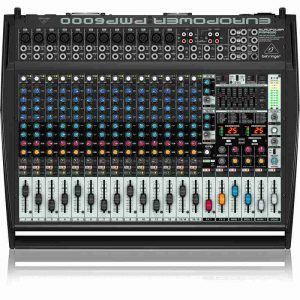 consola amplificada pmp6000 behringer