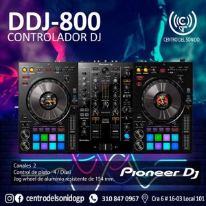 controlador ddj 800 pioneer