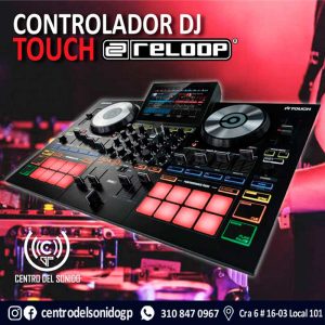 controlador dj touch reloop