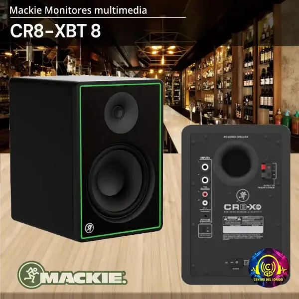 mackie cr8 xbt 8 pulgadas